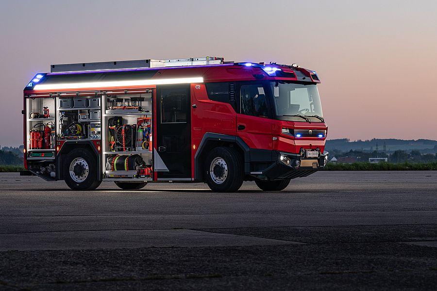 FT EX L (Fire Fighting Extra Large Vehicle) banner
